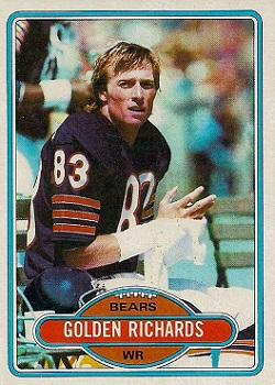 1980 Topps #327 Golden Richards