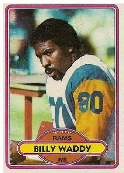 1980 Topps #342 Billy Waddy