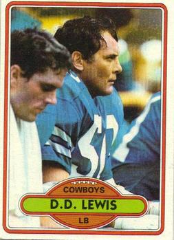 1980 Topps #373 D.D. Lewis