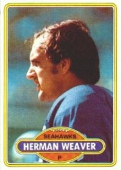1980 Topps #379 Herman Weaver