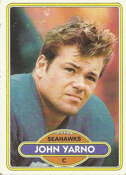 1980 Topps #399 John Yarno
