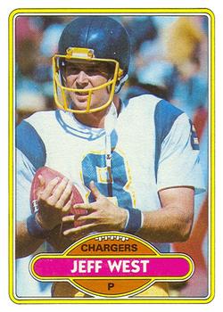 1980 Topps #439 Jeff West