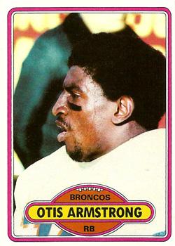 1980 Topps #448 Otis Armstrong
