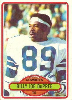 1980 Topps #455 Billy Joe DuPree