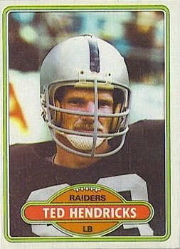 1980 Topps #489 Ted Hendricks