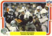 1980 Fleer Team Action #52 Seattle Seahawks/Paying The Price