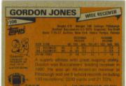 1981 Topps #108 Gordon Jones back image