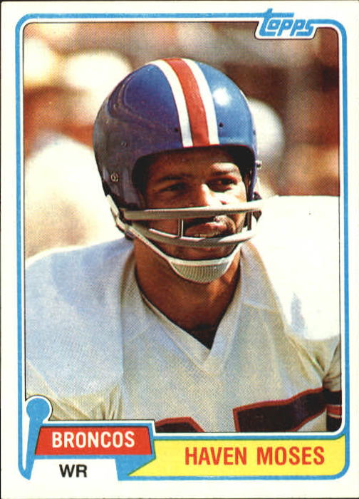 1981 Topps #187 Haven Moses