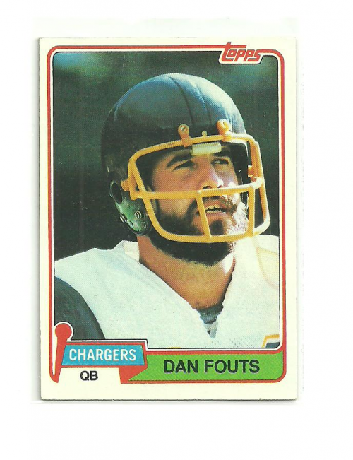 1981 Topps #265 Dan Fouts