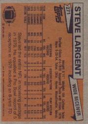 B2883- 1981 Topps FB #s 201-300 MOST STOCK PHOTOS -You Pick- 15+ FREE US SHIP - Picture 161 of 243