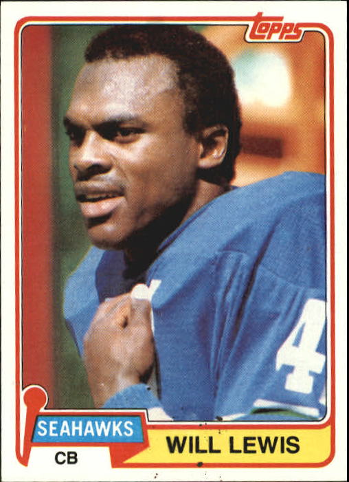 1981 Topps #437 Will Lewis