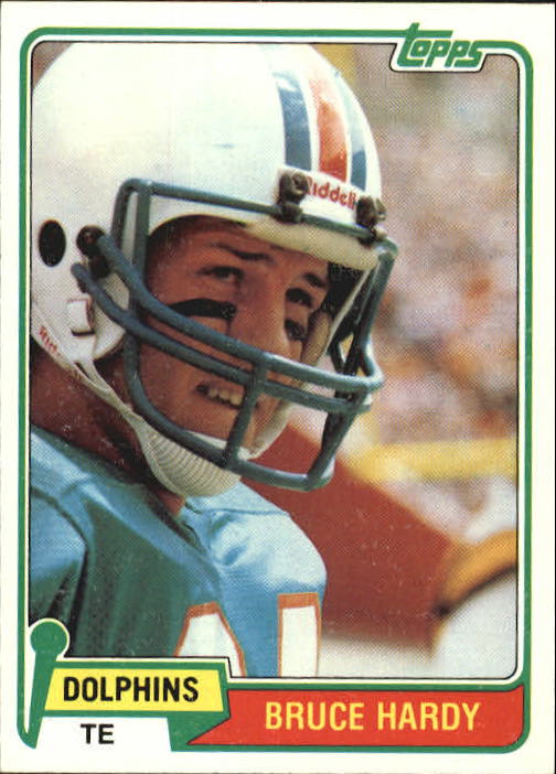 1981 Topps #444 Bruce Hardy RC