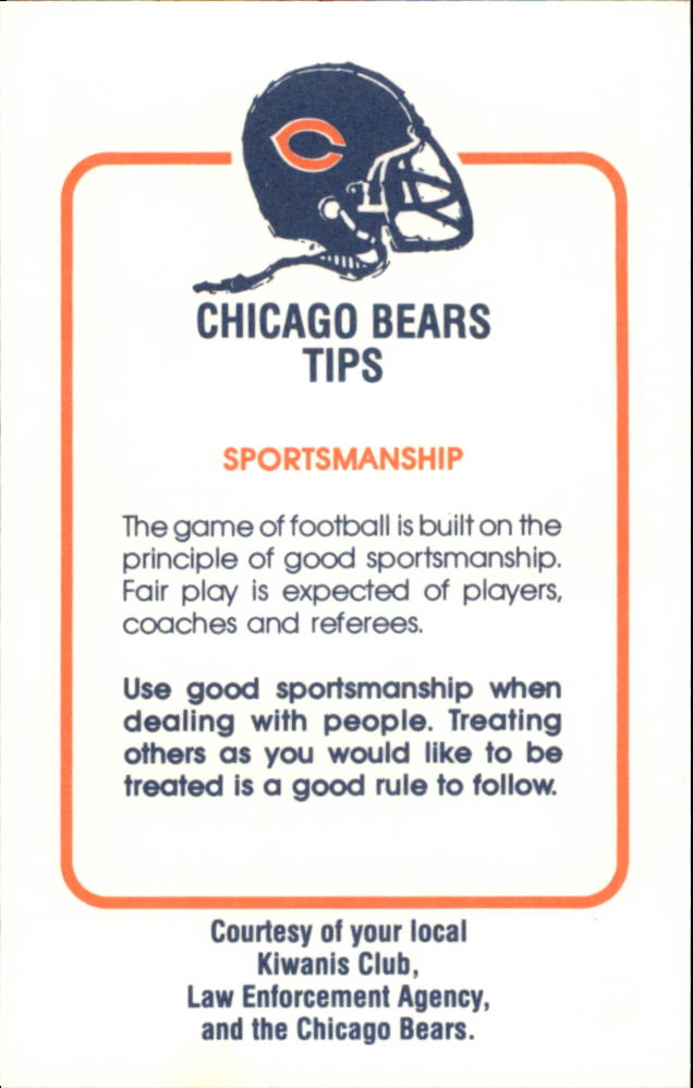 1980 Topps Ted Albrecht Chicago Bears #519