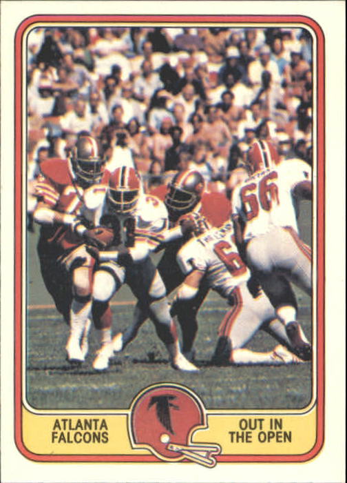 1981 Fleer Team Action #1 Atlanta Falcons