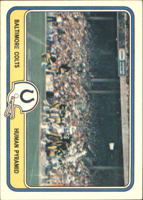 1981 Fleer Team Action #4 Baltimore Colts