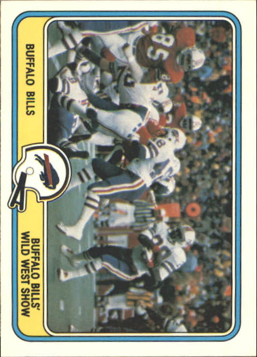 1981 Fleer Team Action #5 Buffalo Bills