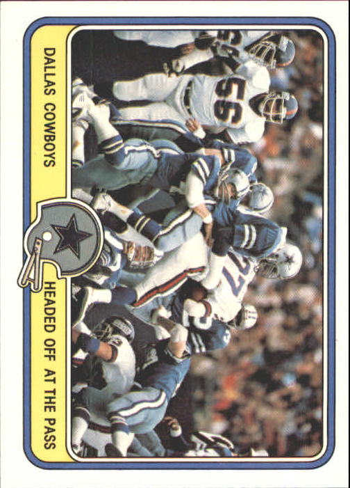 1981 Fleer Team Action #14 Dallas Cowboys