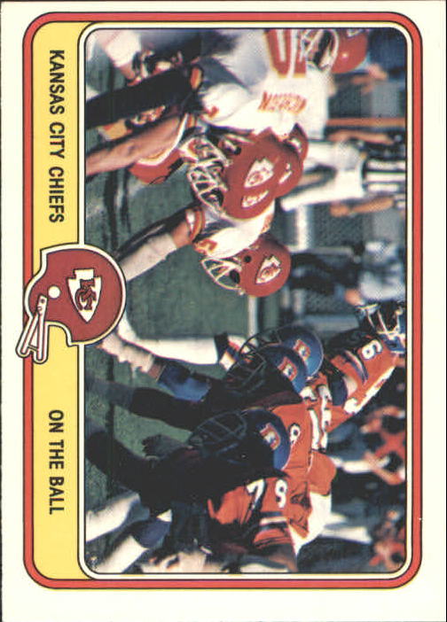 1981 Fleer Team Action #23 Kansas City Chiefs