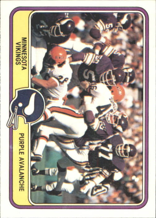1981 Fleer Team Action #30 Minnesota Vikings