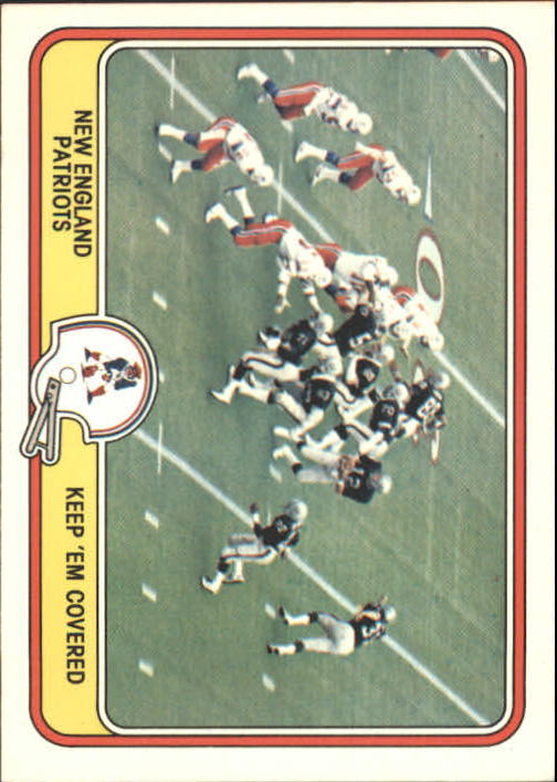 1981 Fleer Team Action #32 New England Patriots