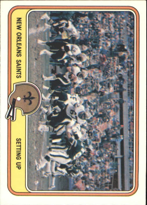 1981 Fleer Team Action #33 New Orleans Saints