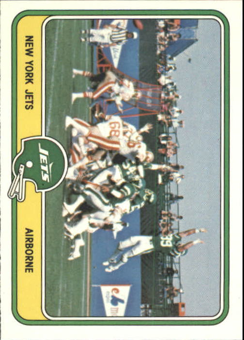 1981 Fleer Team Action #38 New York Jets