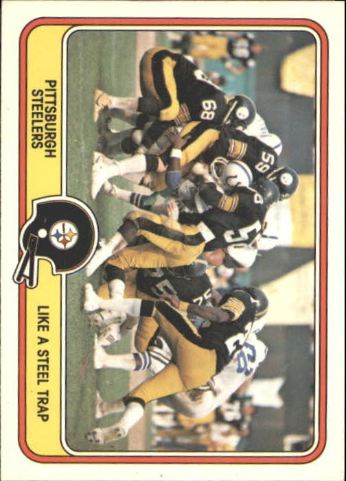 1981 Fleer Team Action #44 Pittsburgh Steelers
