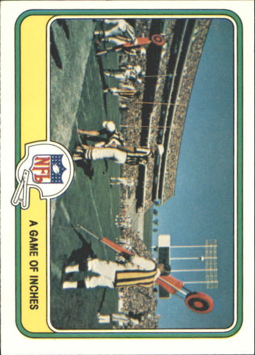 1981 Fleer Team Action #83 A Game Of Inches