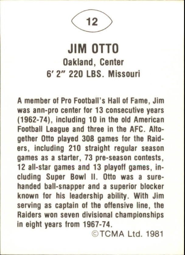 B2243- 1981-87 TCMA Football Greats Card #s 1-90 -You Pick- 15+ FREE US SHIP - Picture 25 of 155