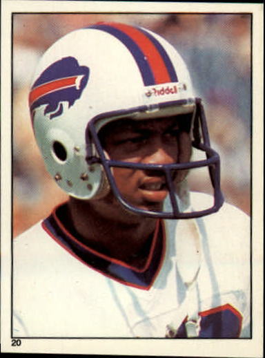 1981 Topps #226 Buffalo Bills TL/Joe Cribbs/Jerry Butler/Steve Freeman/Ben  Williams/(checklist back) - NM-MT