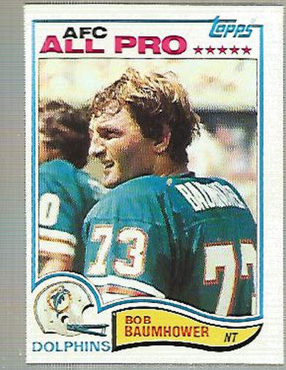 1982 Topps #126 Bob Baumhower