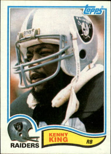 1982 Topps #193 Kenny King
