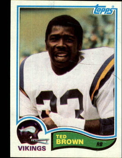 1982 Topps #391 Ted Brown