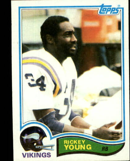 1982 Topps #403 Rickey Young