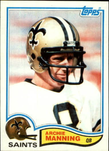 1982 Topps #408 Archie Manning