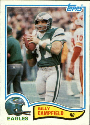 : 1980 Topps Regular (Football) Card# 13 Billy Campfield