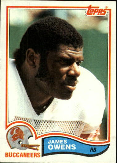1982 Topps #504 James Owens