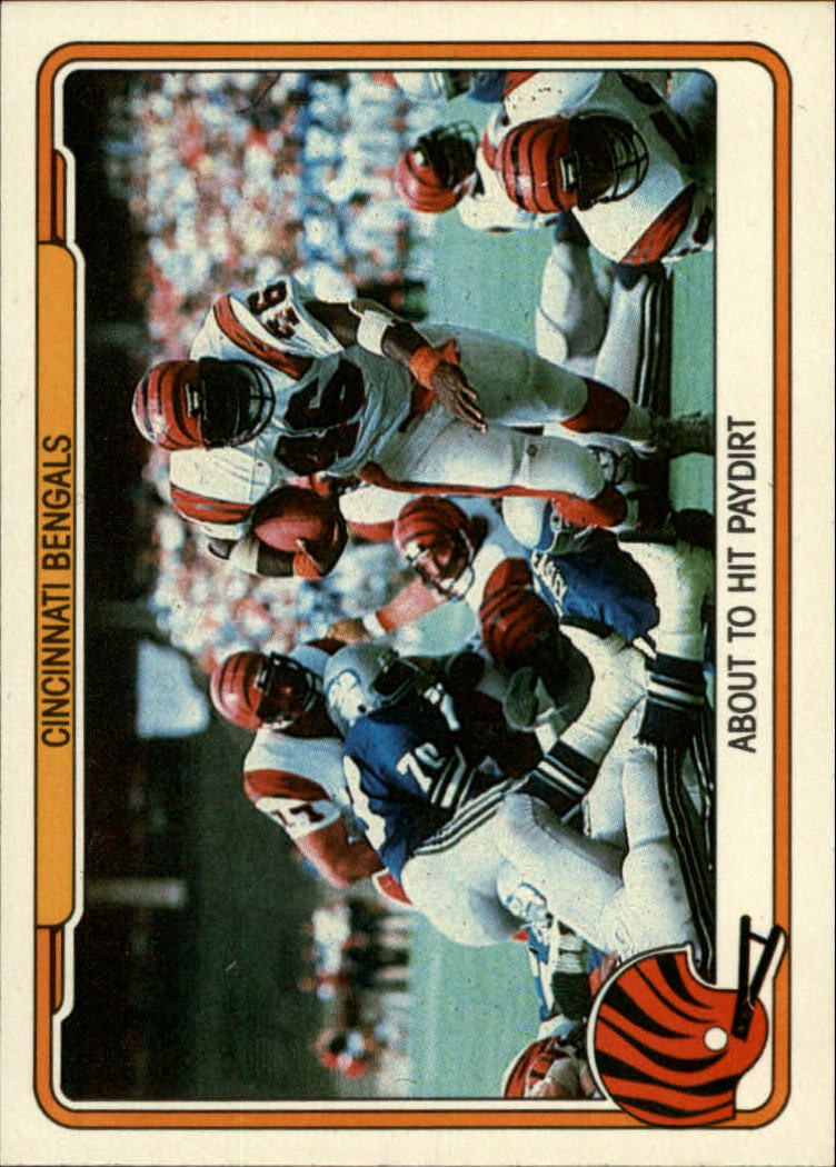 1982 Fleer Team Action #9 Cincinnati Bengals