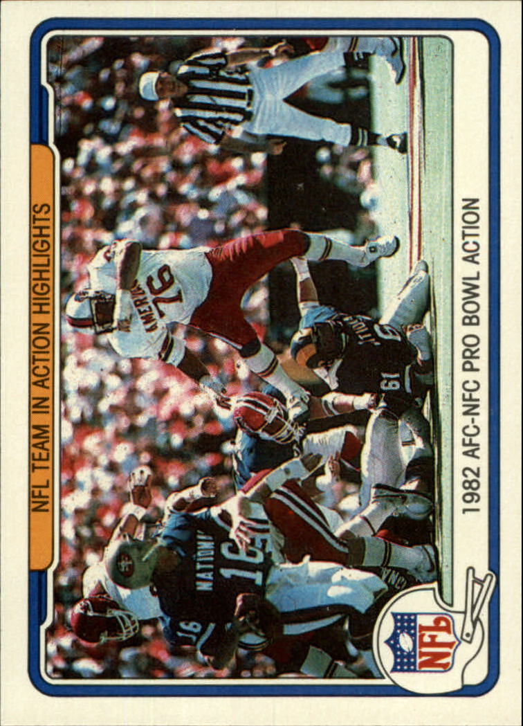 A7099- 1982 Fleer Team Action Football Cards 1-88 -You Pick- 15+ FREE US SHIP - Picture 104 of 129