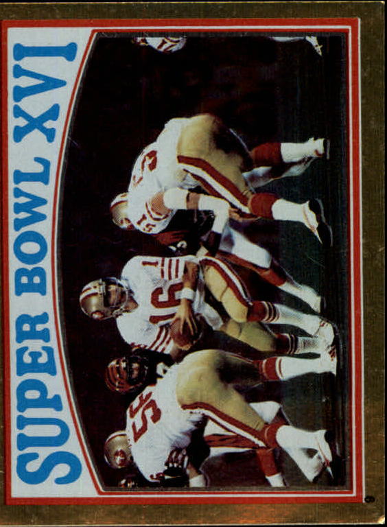 joe montana 1982 super bowl