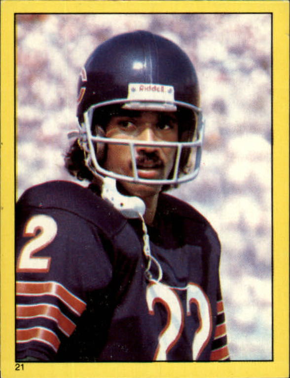 1982 Topps Stickers #21 Dave Williams RB