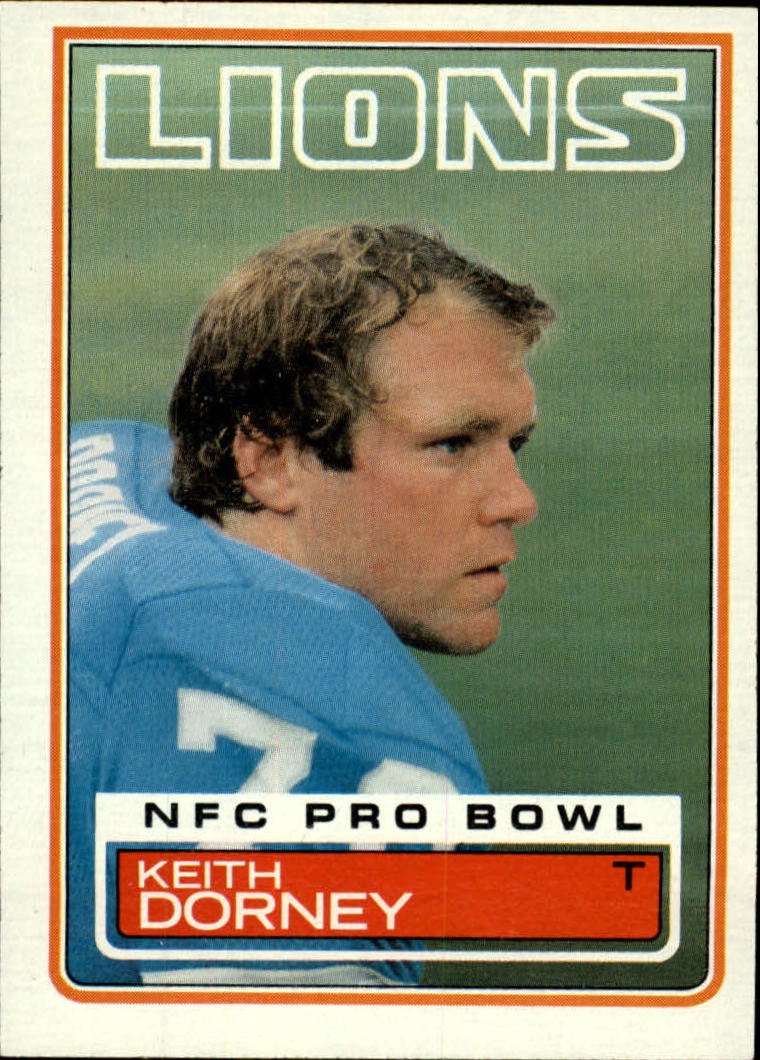 1986 Lions Police #13 Keith Dorney - NM-MT