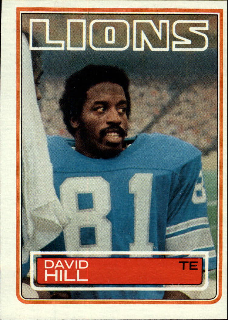 1983 Topps #66 David Hill DP