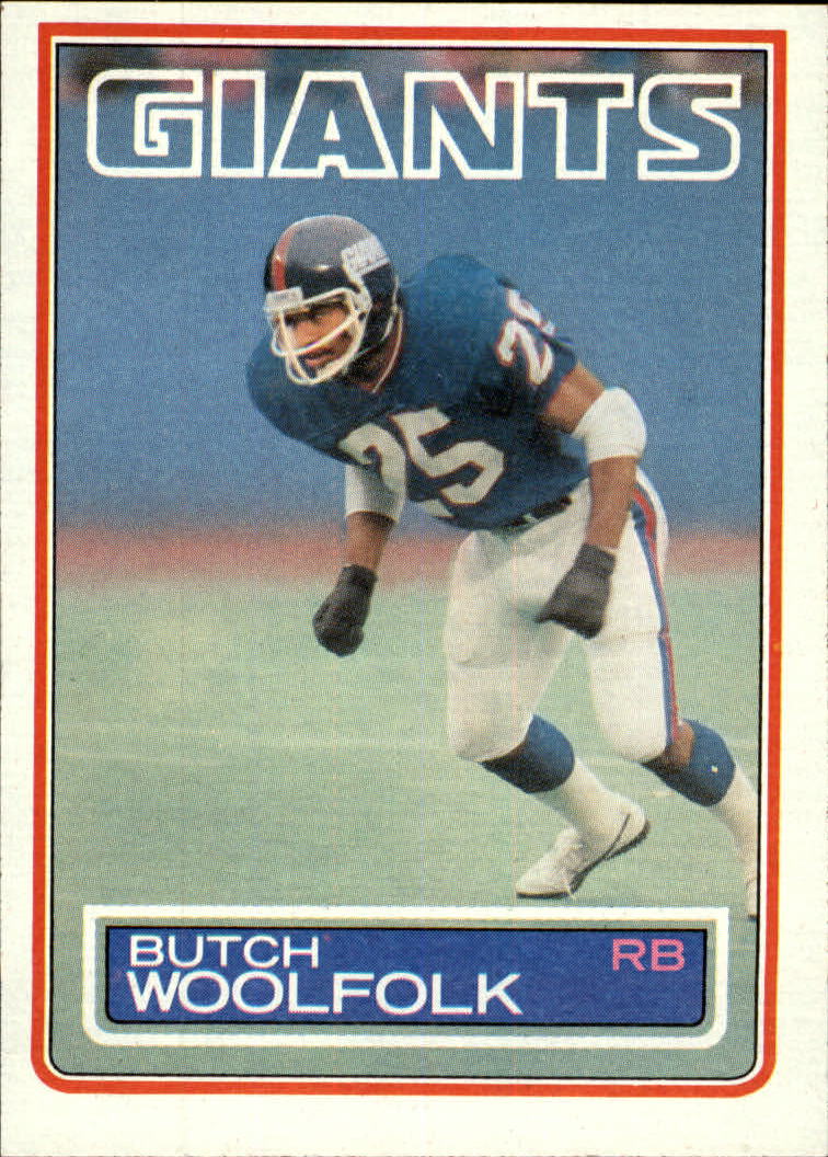 1983 Topps #135 Butch Woolfolk DP RC
