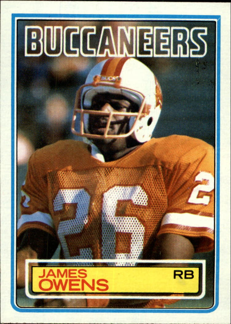 1983 Topps #181 James Owens