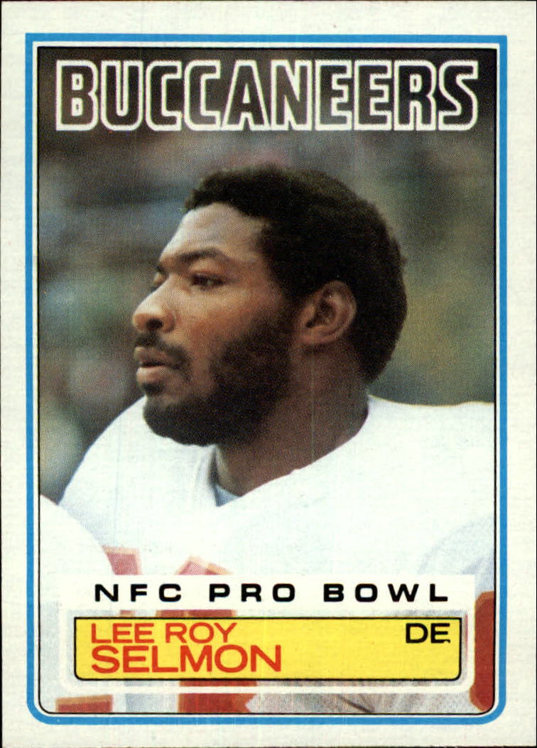 1977 Topps #29 Leroy Selmon Tampa Bay Buccaneers Rookie Football Card EX+