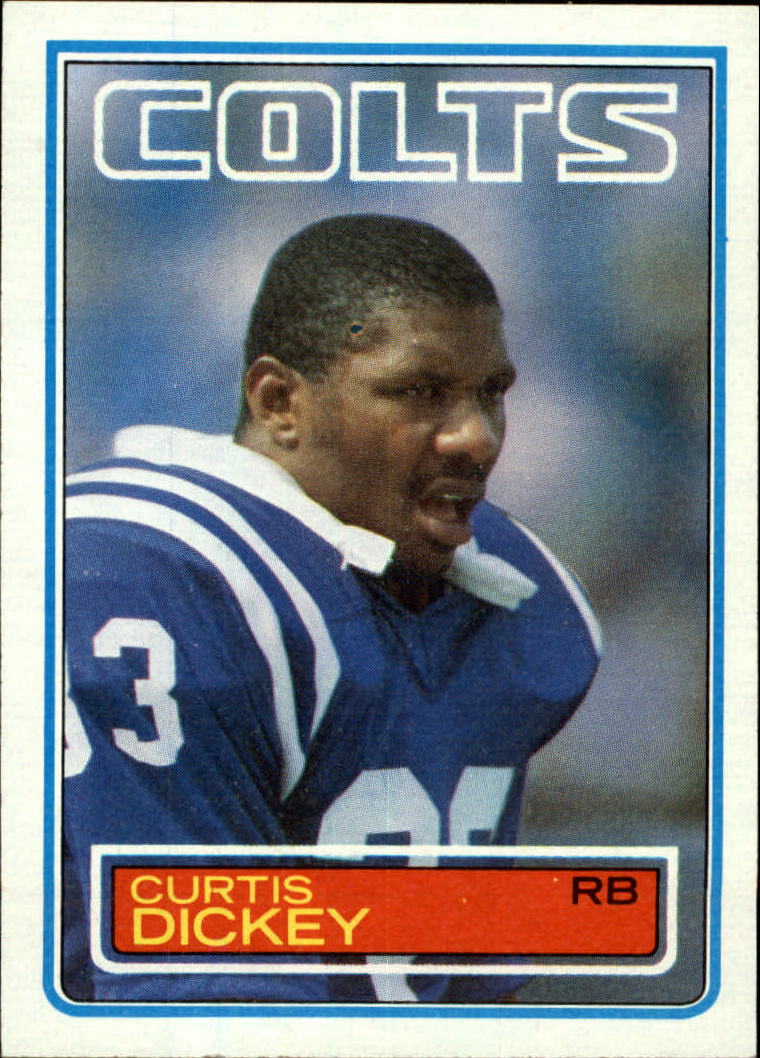 1983 Topps #211 Curtis Dickey