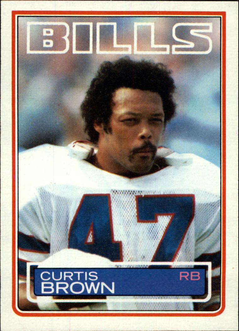 1983 Topps #220 Curtis Brown