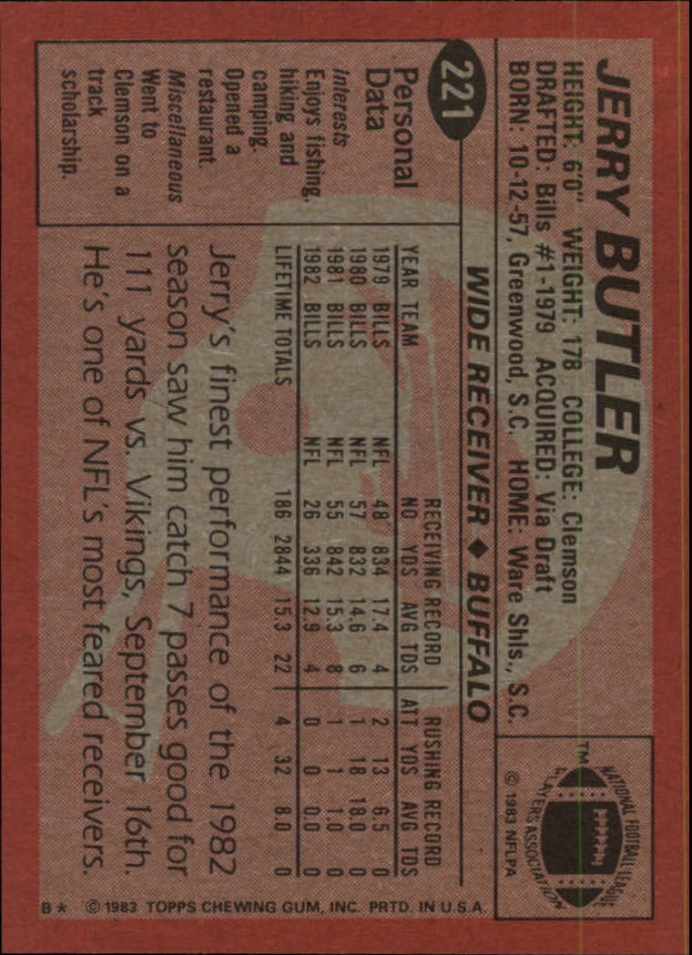 B2600- 1983 Topps FB # 201-396 MOSTLY STOCK PHOTOS -You Pick- 15+ FREE US SHIP - Picture 39 of 334