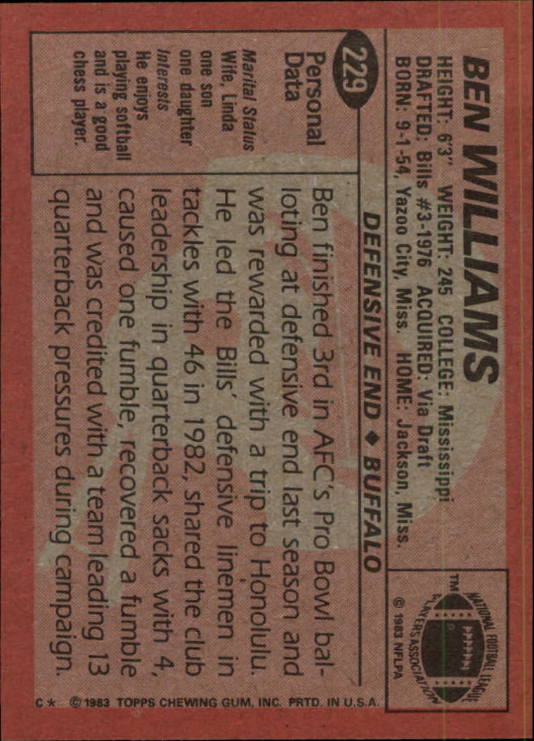 B2600- 1983 Topps FB # 201-396 MOSTLY STOCK PHOTOS -You Pick- 15+ FREE US SHIP - Picture 55 of 334